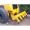 China Self Propelled Articulated Motor Grader 215 Hp With Front Blade / Rear Scarifier wholesale