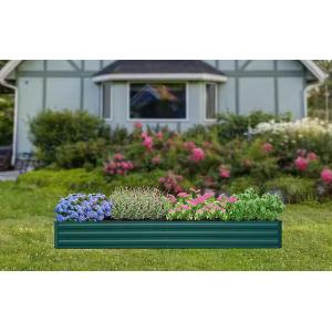 China 77.8 Oval Galvanized Raised Garden Bed Kit Assembly Required Product Dimensions 77.8 Ideal For Small Spaces wholesale