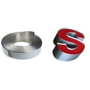 China 3D Signage Golden Channel Letter Aluminum Strip For Channel Letter Bender supplier