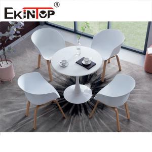 China Discussion Round Conference Table Elegant For Office Restaurant supplier