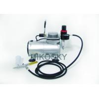 Professional Airbrush Tattoo Kit Machine with Single Cylinder Piston Air Compressor 1/6HP
