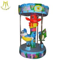 China Hansel  cheap arcade game machine indoor kids games toys kids carousel rides on sale