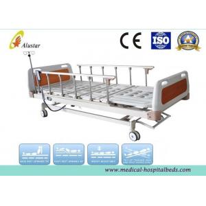 China Кровать больницы усовика алюминиевого сплава 5 Funtion электрическая с центральными тормозами (ALS-E503) supplier