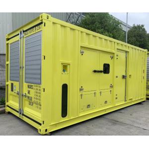 China Container Type 1000kw Diesel Generator Water Cooled 50Hz supplier