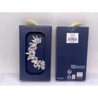 China Wedding Silver Fashion Jewellery Earrings Rhinestone Diamond Geometric on sale