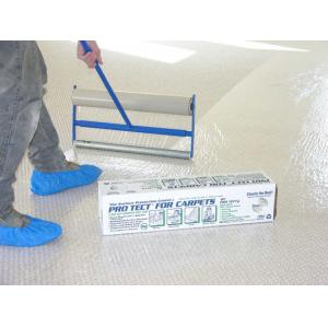 China 50-150 Microns Adhesive New House Decorating Paint Protection Film Rug Protectors supplier