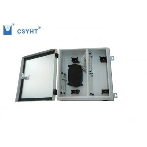 China Oudoor 24 port fiber optic distribution box for wall mounted application supplier
