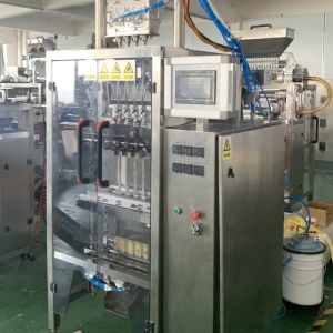 China High-Accuracy 6-lane Granule Packaging Machine for Easy To Operate Multi Lane Packing of MSG Vitamin Granules Coffee and Candy wholesale