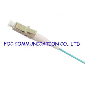 China LC OM3 Simplex Fiber Optic Pigtail With High Concentricity Ceramic Ferrule supplier