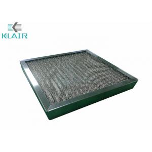 China Washable High Temperature Air Filter Corrosion Resistant With Premium Sus Frame supplier