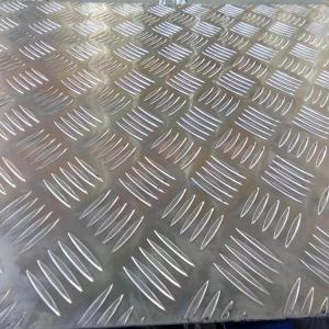 China 8x4 Sheet Aluminium Chequer Plate aluminium tread plate 2mm black aluminium checker plate supplier