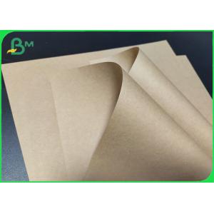 FDA Approved Printable Brown Kraft Rolls Eco Friendly Gifts Wrapping Paper