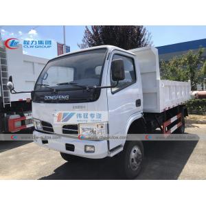 4X4 Full Wheel Driving 5T Dongfeng Dump Truck With Middle Tipping