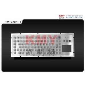 Rugged Industrial Keyboard With Touchpad 8KV Metal PC Keyboard
