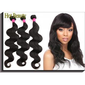 China 100 Grams Grade 6A+ Body Wave Brazilian Human Hair , Virgin Human Hair Extensions wholesale