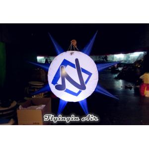 China Customized Inflatable Led Sun with Logo for Exhibition and Business Meeting supplier