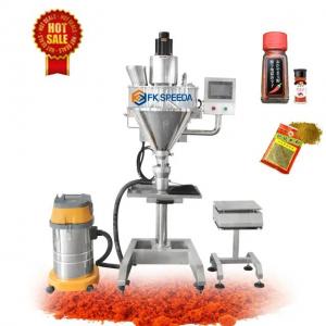 FK-FP1 Semi Automatic Paste Seasoning Dry Fine Powder Filling Machine with Screw Measuring Mode