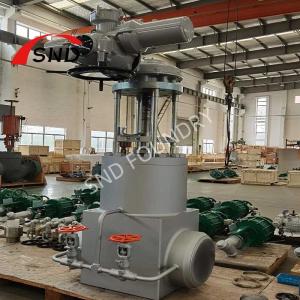 China F92 Parallel Double Gate Valve with Electric Drive for Steam Medium and High Temperature Applications wholesale