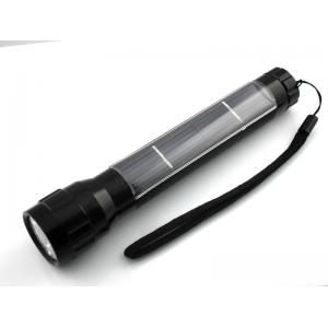 China 7LED Solar powered flashlight supplier