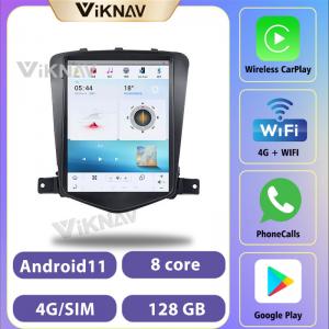 For 2009-2014 Chevrolet Cruze 9.7 Inch Android Auto Stereo Navigation GPS Multimedia DVD Player Wireless Carplay 4G BT