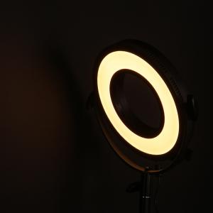 China Dual Color LED Ring Light Video LED Photography Lights Kit Metal Material supplier