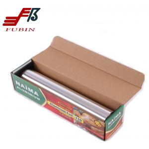 China Soft Temper Silver Household Aluminum Foil Roll Environmentally Friendly supplier
