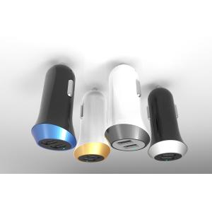 China 5V2.4A Dual carregador longo extra do carro de USB do relâmpago do iPad de Iphone do indicador de poder de USB supplier