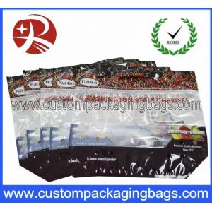 China Zipper Top Cherry Bag Fruit Packaging Bags Clear Plastic Bag supplier