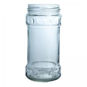 Produced Food Grade Clear Round Glass Honey Jar With Screw Top For Your Unique Needs