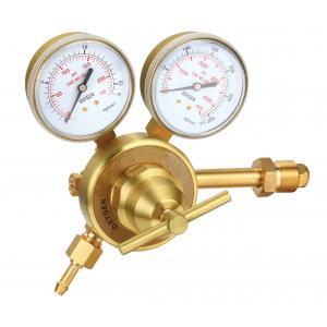 China Heavy Duty CO2 Argon Gas Pressure Regulator With Meter For Welding And Cutting Industry supplier