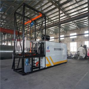 Diesel Oil Burner Bitumen Decanter Machine , 17kw Asphalt Drum Melter