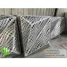 China 3D Facade Design Metal Sheet Aluminium Cladding Perforated Sheet wholesale