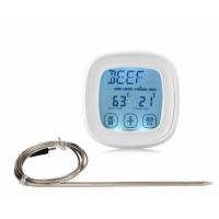 Touch Screen Digital Meat Cooking Thermometer with Stainless Steel Probe with Built In Countdown Timer