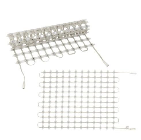P100 LED Mesh Pantalla flexible Transparencia 90% IP67 para uso al aire libre