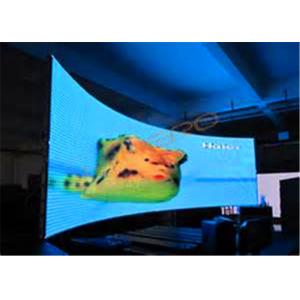 China Big P5 Curved LED Screen Video Wall For Events / Stage High Refresh Rate supplier