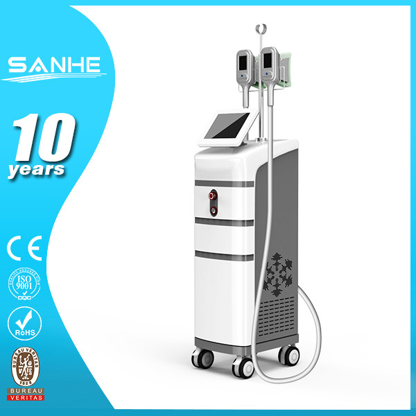 China Tipo vertical dar forma fresco gordo do corpo de máquina do gelo da máquina do emagrecimento do cryo supplier