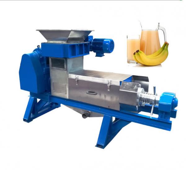 Industrial Ginger Juice Extractor Vegetable Crusher 3 KW Power 1800 * 600 * 700