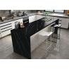 Black Desk Sintered Stone Slabs 800x2600mm Cupboard Surface Decor