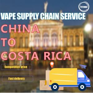 China Safe Vape Supply Chain Logistics From China To Costa Rica End To End Service supplier