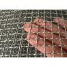 China Malla hecha punto prensada tejida de la pantalla/malla del tamiz vibratorio usada en trituradoras de piedra vibrantes wholesale