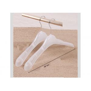China ABS Plastic Coat Pant  Retail Clothes Hangers Customized For Shopping Mall supplier