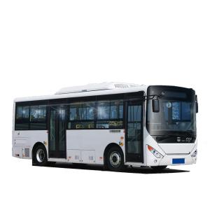 China 28 Seater Pure Electric City Transport Bus 8 Meter Left Steering With Air Conditioner supplier