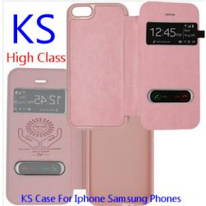 China Smart Answer Flip Leather Case for Iphone 5s supplier