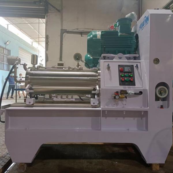 100L 55KW Stainless Steel Sand Mill Machine For Water Based Paints Inks Food