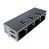 Port multi Jack de l'Ethernet Rj45 de Base-T du port 10/100/1000 de quadruple de