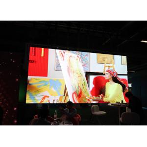 Luxury 2mm Led Video Screens With Aluminium Cabinet , Indoor Led Display Rental
