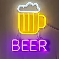 China Neon signs blessed Beer neon bar signs neon beer signs on sale