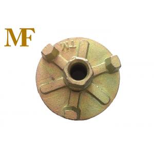 200kN Formwork System Accessories 16MM Golden Three Anchor Wing Nut