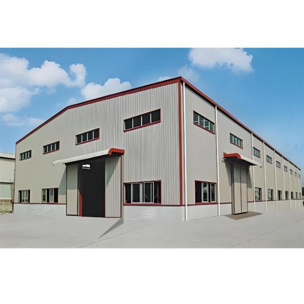 Q355 Grade Workshop Steel Structure Pre Engineering Metal Buildings Custom Designed