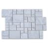 Versailles Pattern Stone Mosaic Tile For Bathroom Classic Appearance